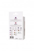 Анальная втулка ToDo by Toyfa Curvy, силикон, фиолетовый, 14 см, Ø 3,2 см