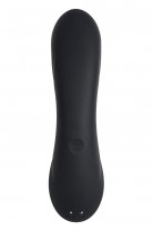 Вакуумный стимулятор клитора с вибрацией Satisfyer Curvy Trinity 4, чёрный, 17 см