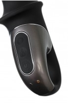 Анальный вибратор с нагревом Satisfyer Hot Passion Connect App, силикон, черный, 18 см