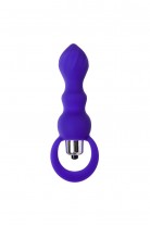 Анальная втулка ToDo by Toyfa Curvy, силикон, фиолетовый, 14 см, Ø 3,2 см