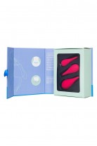 Набор вагинальных шариков Satisfyer YONI Power 1, силикон, красный