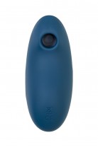 Вакуум-волновой стимулятор клитора с вибрацией Satisfyer Vulva Lover 2, силикон, синий, 11,9 см