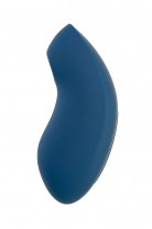 Вакуум-волновой стимулятор клитора с вибрацией Satisfyer Vulva Lover 2, силикон, синий, 11,9 см