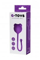 Вагинальный шарик A-Toys by TOYFA, фиолетовый, Ø 2,7