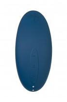 Вакуум-волновой стимулятор клитора с вибрацией Satisfyer Vulva Lover 2, силикон, синий, 11,9 см