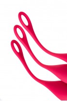 Набор вагинальных шариков Satisfyer YONI Power 1, силикон, красный