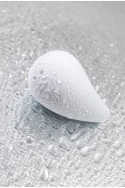 Вибромассажер Satisfyer Dew Drop, силикон, белый, 8,1 см