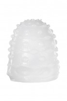 Мастурбатор нереалистичный Satisfyer Egg Single (Bubble), TPE, фиолетовый