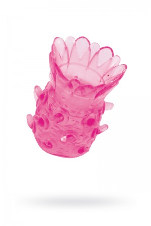 Насадка рельефная TOYFA, розовый, 5 см