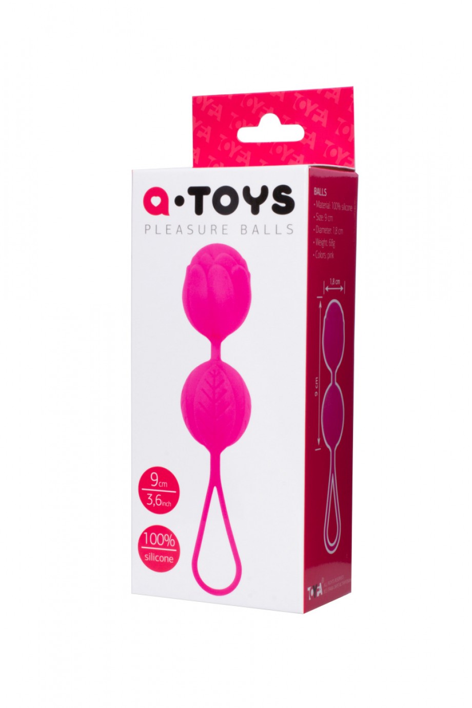 TOYFA A-Toys, Розовый, Ø 3,5