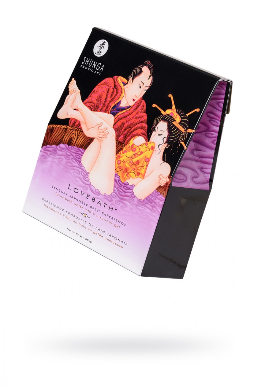 Гель для ванны Shunga «Чувственный лотос», фиолетовый, 650 г Гель для ванны Shunga «Чувственный лотос», фиолетовый, 650 г