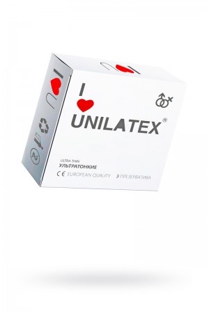 Презервативы Unilatex Natural Ultrathin, 3 шт, ультратонкие