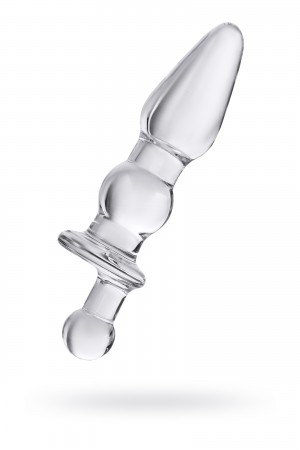 Анальная пробка Sexus Glass, Стекло, Прозрачный, 17 см