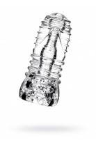 Мастурбатор Lingam by TOYFA Savitri, TPE, Прозрачный, 14 см