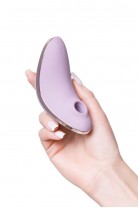 Вакуум-волновой стимулятор клитора с вибрацией Satisfyer Vulva Lover 1, силикон, сиреневый, 11,9 см