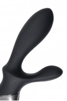 Вибростимулятор-унисекс с подогревом Satisfyer Heated Climax+ Connect App, черный, 20,7 см