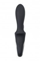 Вибростимулятор-унисекс с подогревом Satisfyer Heated Climax+ Connect App, черный, 20,7 см