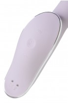 Вакуумный стимулятор клитора с вибрацией Satisfyer Curvy Trinity 2, сиреневый, 17,4 см