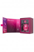 Вакуум-волновой стимулятор клитора Satisfyer Pro 2 Classic Blossom, силикон, бордовый, 6,6 см