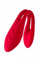 Гибкий вибратор с фиксацией формы Satisfyer Elastic Joy, красный, 20 см