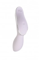 Вакуумный стимулятор клитора с вибрацией Satisfyer Curvy Trinity 2, сиреневый, 17,4 см