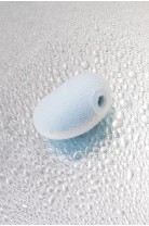 Вакуум-волновой стимулятор клитора с вибрацией Satisfyer Cutie Ghost, силикон, голубой, 9,1 см