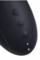 Вакуум-волновой стимулятор клитора с вибрацией Satisfyer Vulva Lover 3, силикон, чёрный, 11 см