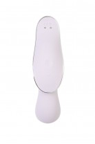 Вакуумный стимулятор клитора с вибрацией Satisfyer Curvy Trinity 2, сиреневый, 17,4 см