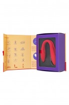 Гибкий вибратор с фиксацией формы Satisfyer Elastic Joy, красный, 20 см