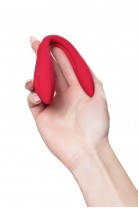 Гибкий вибратор с фиксацией формы Satisfyer Elastic Joy, красный, 20 см