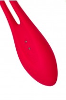 Гибкий вибратор с фиксацией формы Satisfyer Elastic Joy, красный, 20 см