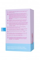 Вакуумный стимулятор клитора с вибрацией Satisfyer Curvy Trinity 3, красный, 17,7 см