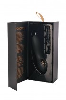 Стимулятор точки G WANAME D-SPLASH Cascade, Силикон, Чёрный, 15 см