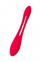 Гибкий вибратор с фиксацией формы Satisfyer Elastic Joy, красный, 20 см