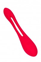 Гибкий вибратор с фиксацией формы Satisfyer Elastic Joy, красный, 20 см