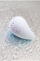 Вибромассажер Satisfyer Dew Drop, силикон, голубой, 8,1 см