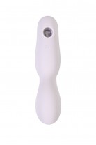 Вакуумный стимулятор клитора с вибрацией Satisfyer Curvy Trinity 2, сиреневый, 17,4 см