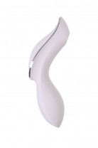 Вакуумный стимулятор клитора с вибрацией Satisfyer Curvy Trinity 2, сиреневый, 17,4 см