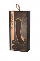 Стимулятор точки G WANAME D-SPLASH Cascade, Силикон, Чёрный, 15 см