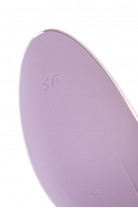 Вакуум-волновой стимулятор клитора с вибрацией Satisfyer Vulva Lover 1, силикон, сиреневый, 11,9 см