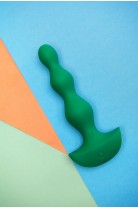 Анальная виброелочка Satisfyer Lolli Plug 2, силикон, зеленый, 11 см