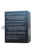 Вакуум-волновой стимулятор клитора с вибрацией Satisfyer Cutie Ghost, силикон, голубой, 9,1 см