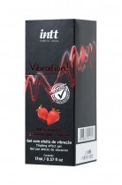 INTT VIBRATION Strawberry с эффектом вибрации, 17 мл