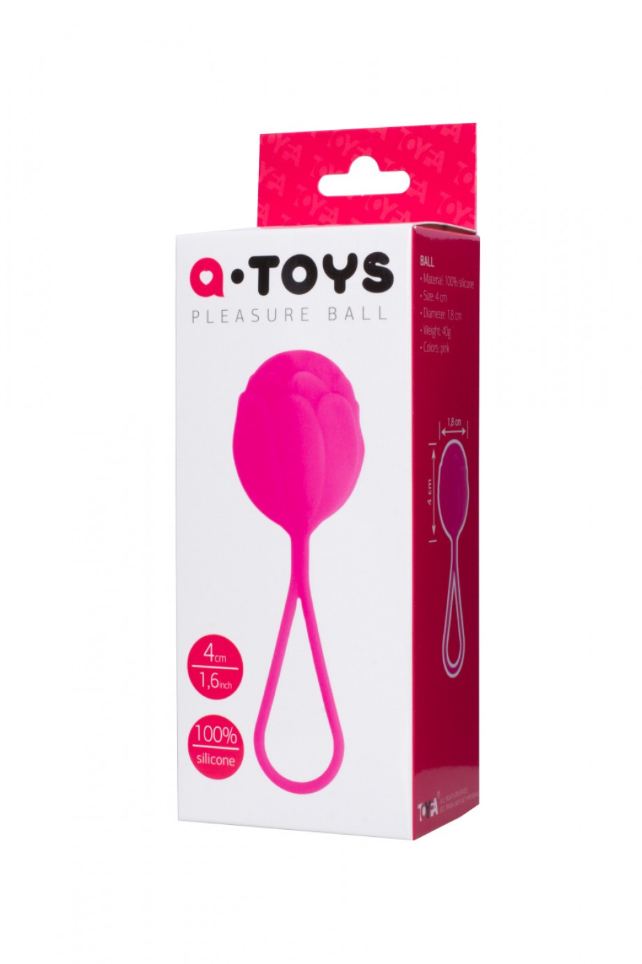 TOYFA A-Toys, pink, Ø 3,5