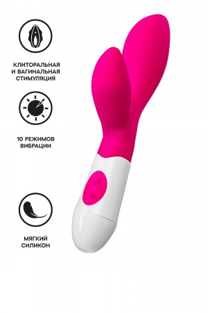 Вибратор с клиторальным стимулятором TOYFA A-Toys Lilu