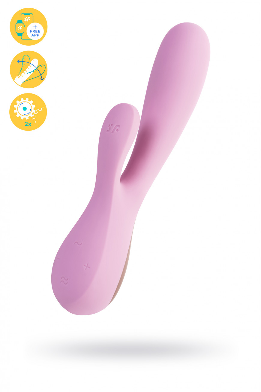 Satisfyer Mono Flex, розовый
