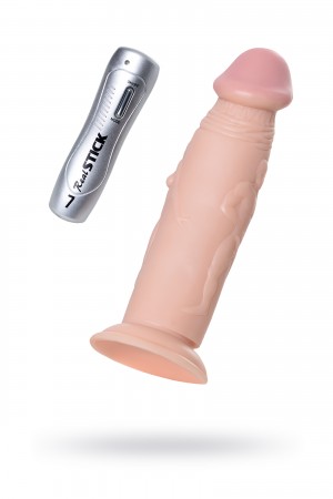 TOYFA RealStick Nude, вибрация, 19,5 см