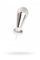 Анальная пробка Mystim Tristan, электростимуляция, пластик, белый, 7,5 см, Ø 3 см Анальная пробка Mystim Tristan, электростимуляция, пластик, белый, 7,5 см, Ø 3 см