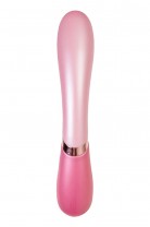 Вибратор Satisfyer Hot Lover Connect App с клиторальным стимулятором, розовый, 20,4 см