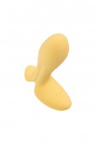 Анальный вибратор Satisfyer Intensity Plug Connect App, силикон, желтый, 9 см